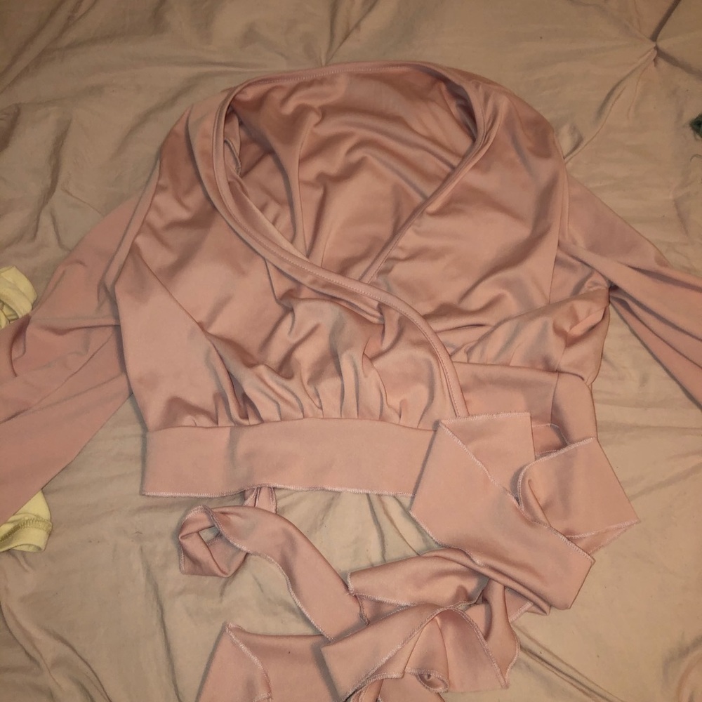 Shein pink top